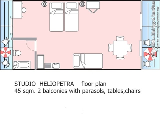 Studio floor plan